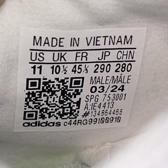 Mew Men’s Sz 11 Adidas Adizero Electric Speed Juice Football Cleats White IE4413 - Picture 6 of 7